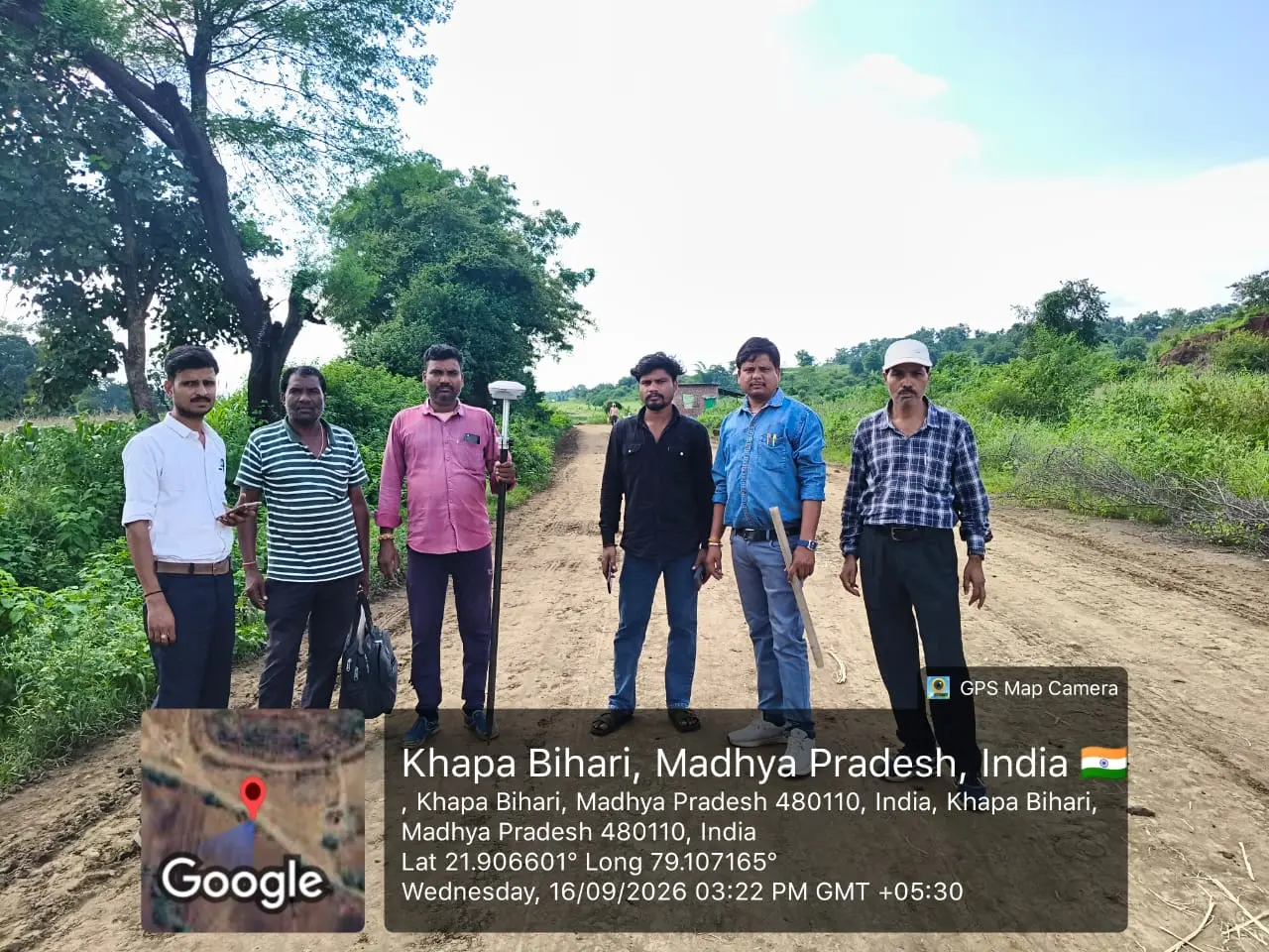 Shiv Ansh Infra field team at a project site